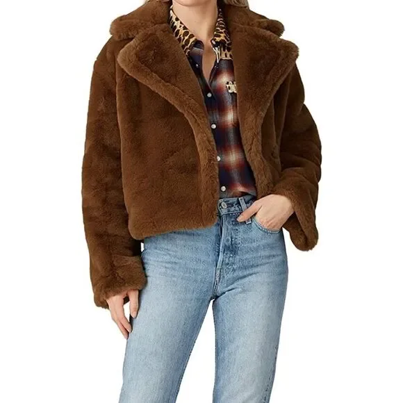 BB Dakota Big Time Plush Jacket - Picture 7 of 11